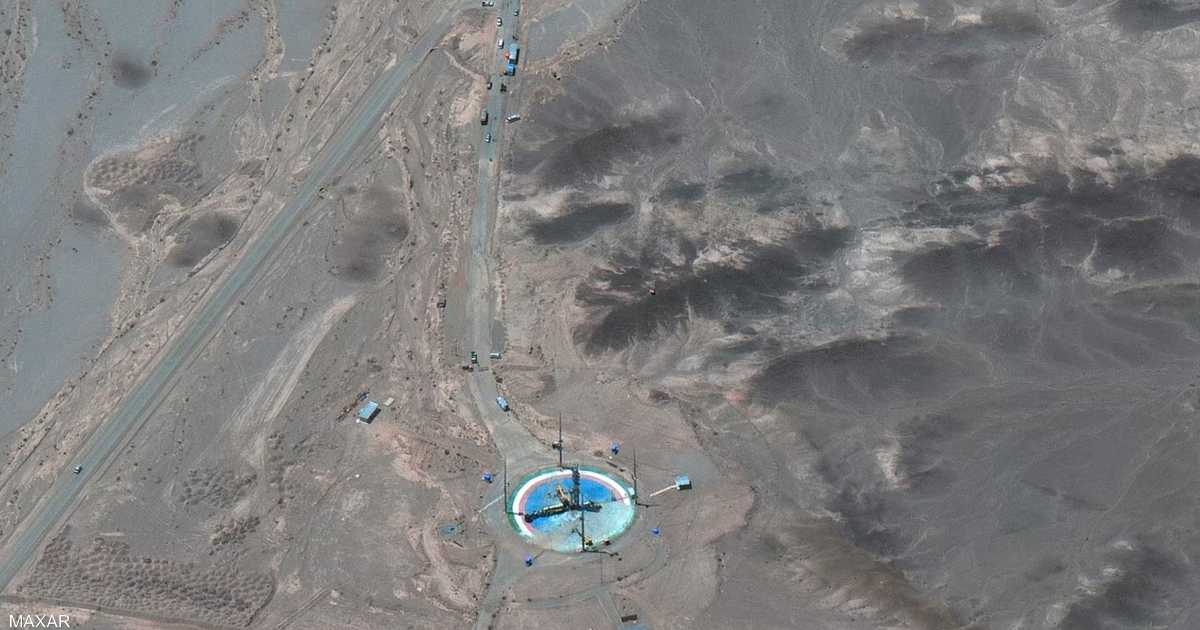 وسط الصحراء.. أقمار صناعية ترصد استعداد إيران لإطلاق صاروخ