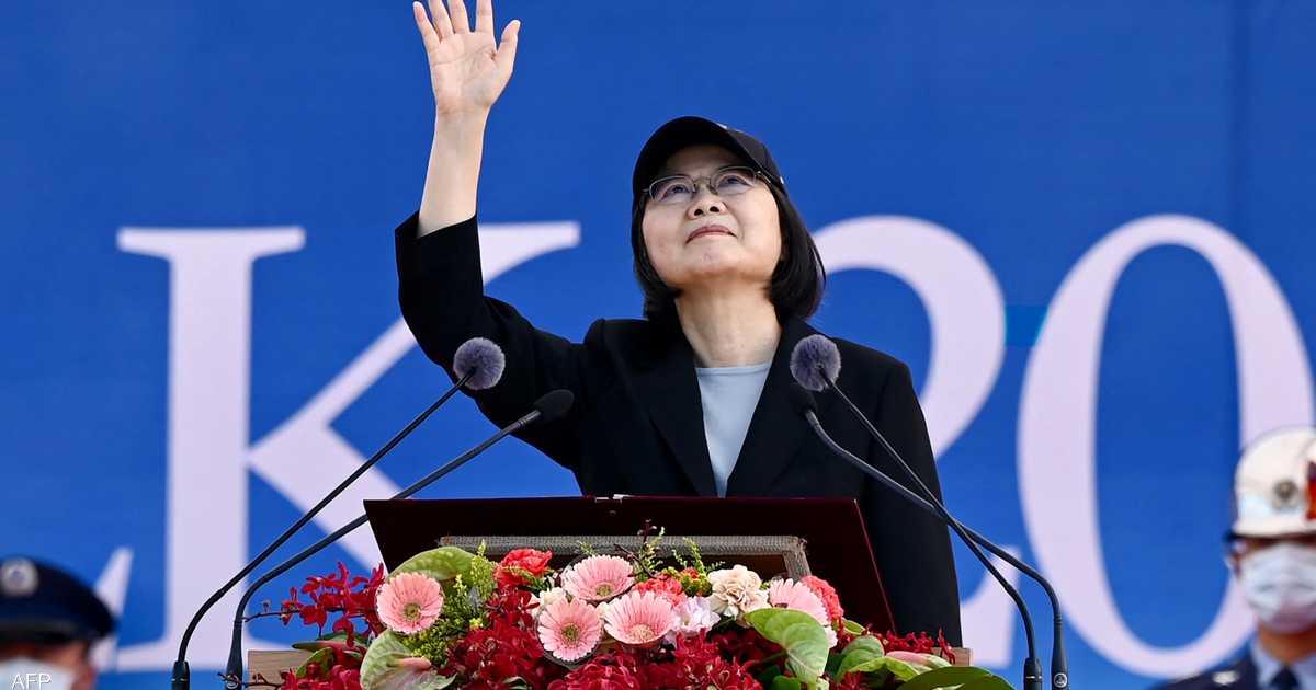 رئيسة تايوان: أميركا تعزز قدراتنا على الدفاع عن أنفسنا