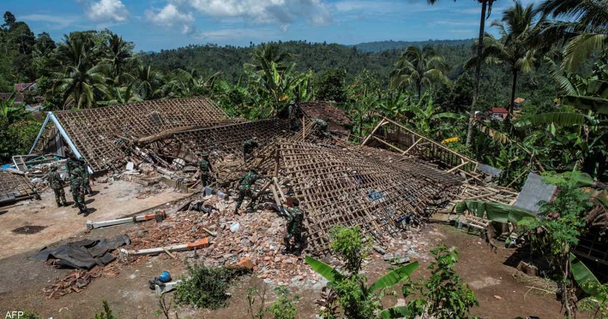زلزال بقوة 6 درجات قبالة سواحل إندونيسيا