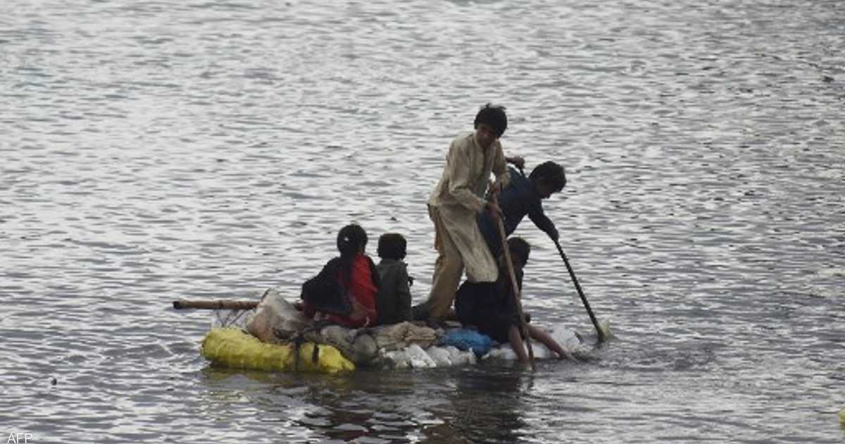 فيضانات وسيول مدمرة.. التغيّر المناخي يفتك بباكستان
