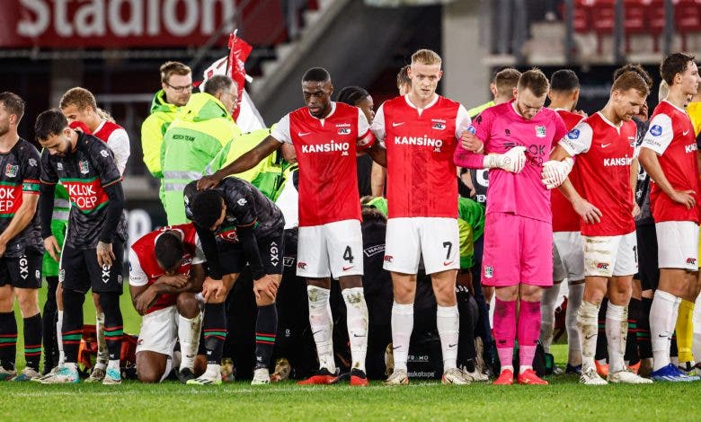 حادثة مرعبة.. لاعب يفقد وعيه ويتسبب بإيقاف مباراة في الدوري الهولندي