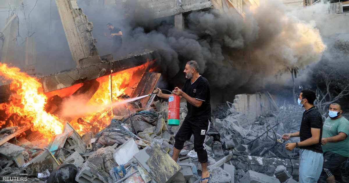 نتانياهو يؤكد لبوتين استمرار العمليات في غزة حتى تدمير حماس