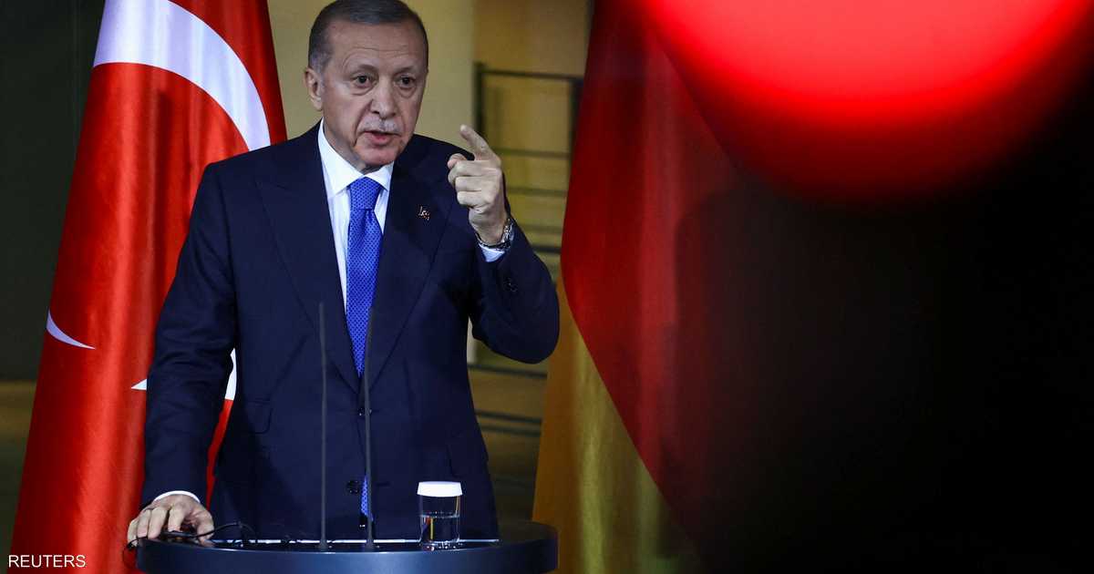 أردوغان ينتقد دعم ألمانيا لإسرائيل بحربها في غزة بتصريح قوي