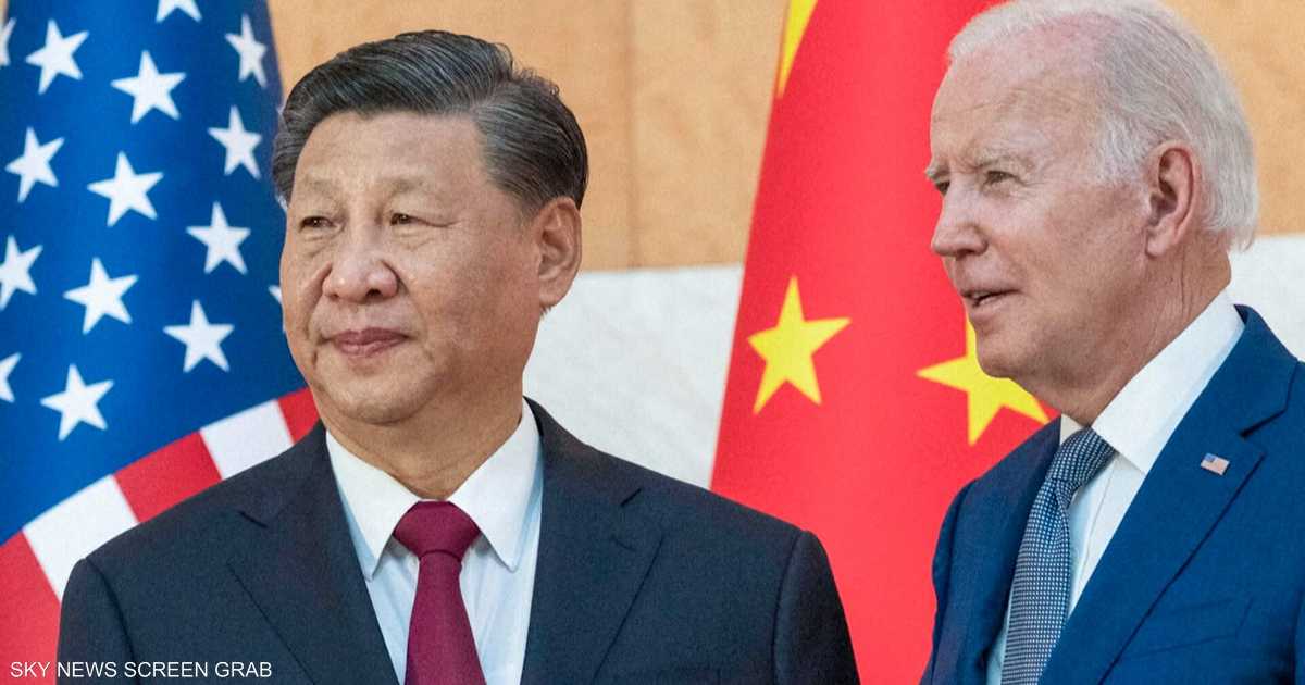 الرئيس الصيني يغادر بكين للقاء بايدن