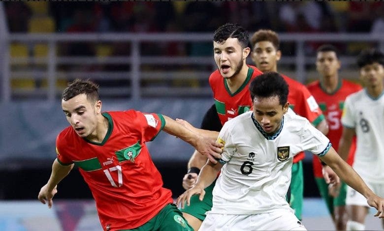 تنقيط أداء لاعبي المنتخب المغربي أمام إندونيسيا في كأس العالم للفتيان