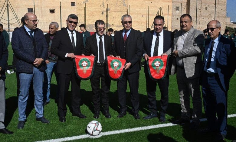 أبرون يشرف على تسليم الملعب البلدي العامرية ببني ملال