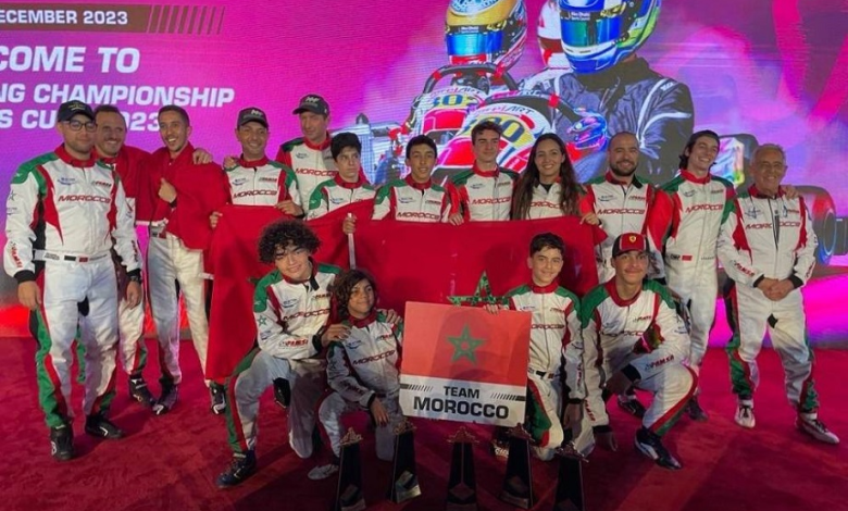 المنتخب المغربي يفوز بلقب بطولة الأمم للشرق الأوسط وشمال إفريقيا للكارتينغ
