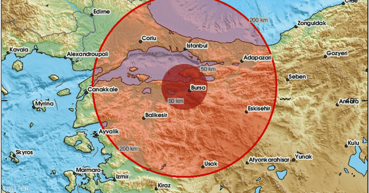 زلزال يضرب تركيا وينشر “حالة خوف”