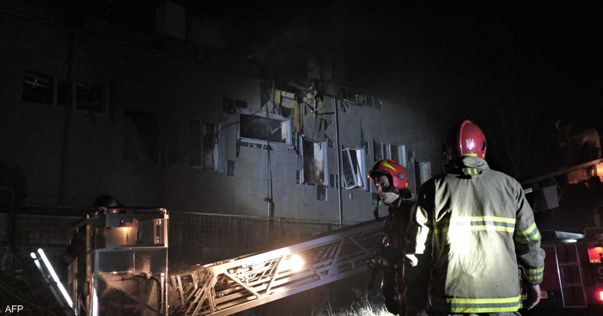 سقوط 25 جريحاً في قصف روسي على كييف