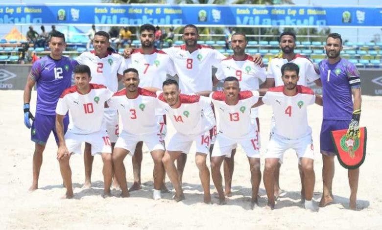 منتخب الكرة الشاطئية يخوض معسكرا بمركب محمد السادس