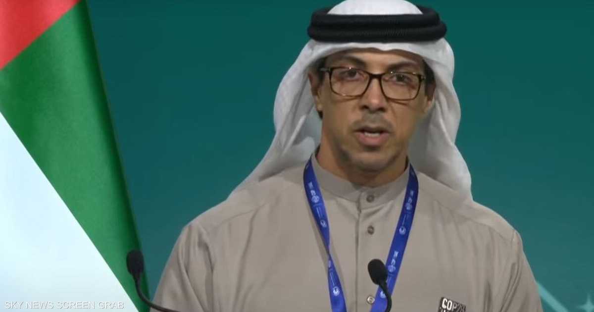 منصور بن زايد: الإمارات جادة في العمل من أجل المناخ