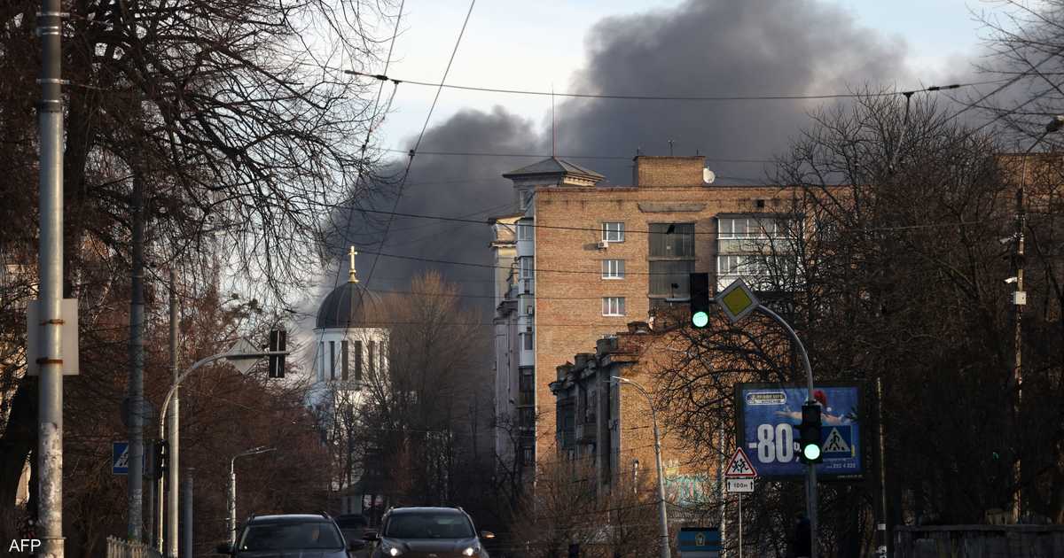 أوكرانيا: روسيا شنت هجوما بطائرة مسيرة على كييف