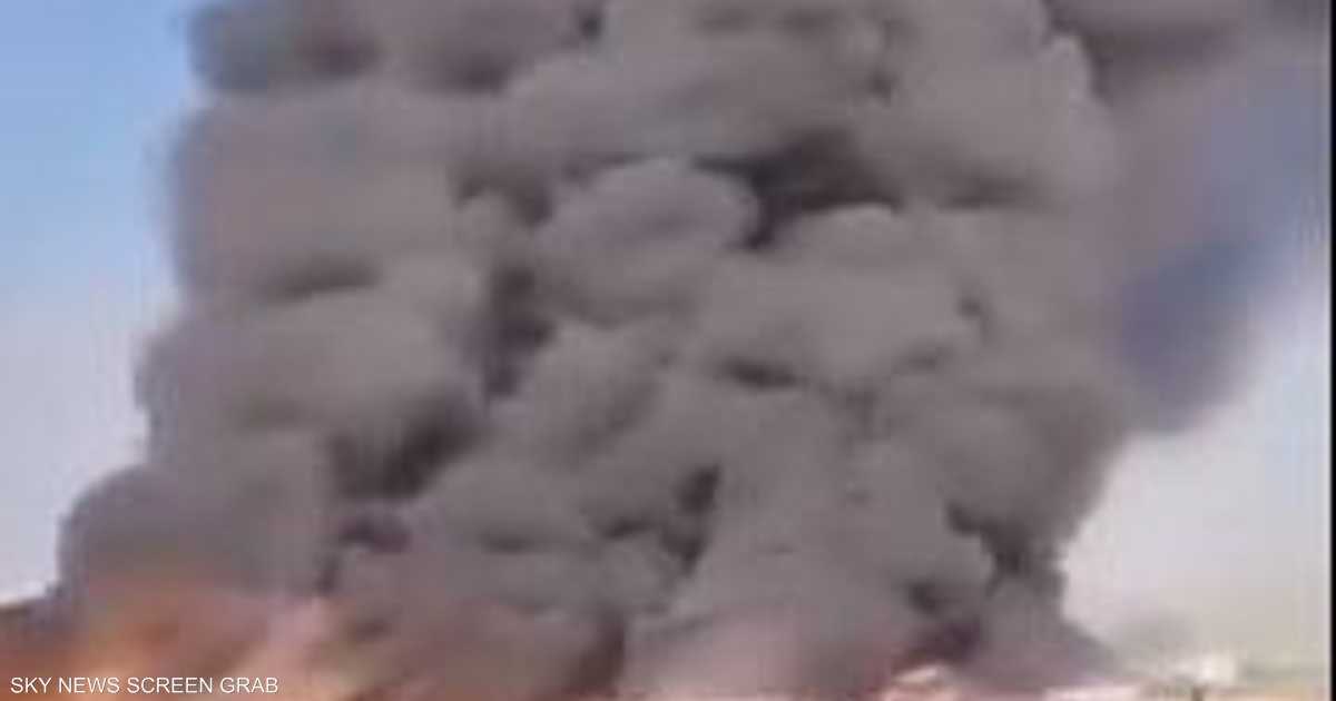 بالفيديو.. انفجار “غامض” في قاعدة للحرس الثوري الإيراني
