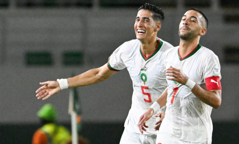 مباراة المغرب – زامبيا .. “الأسود” يتقدمون في الشوط الأول